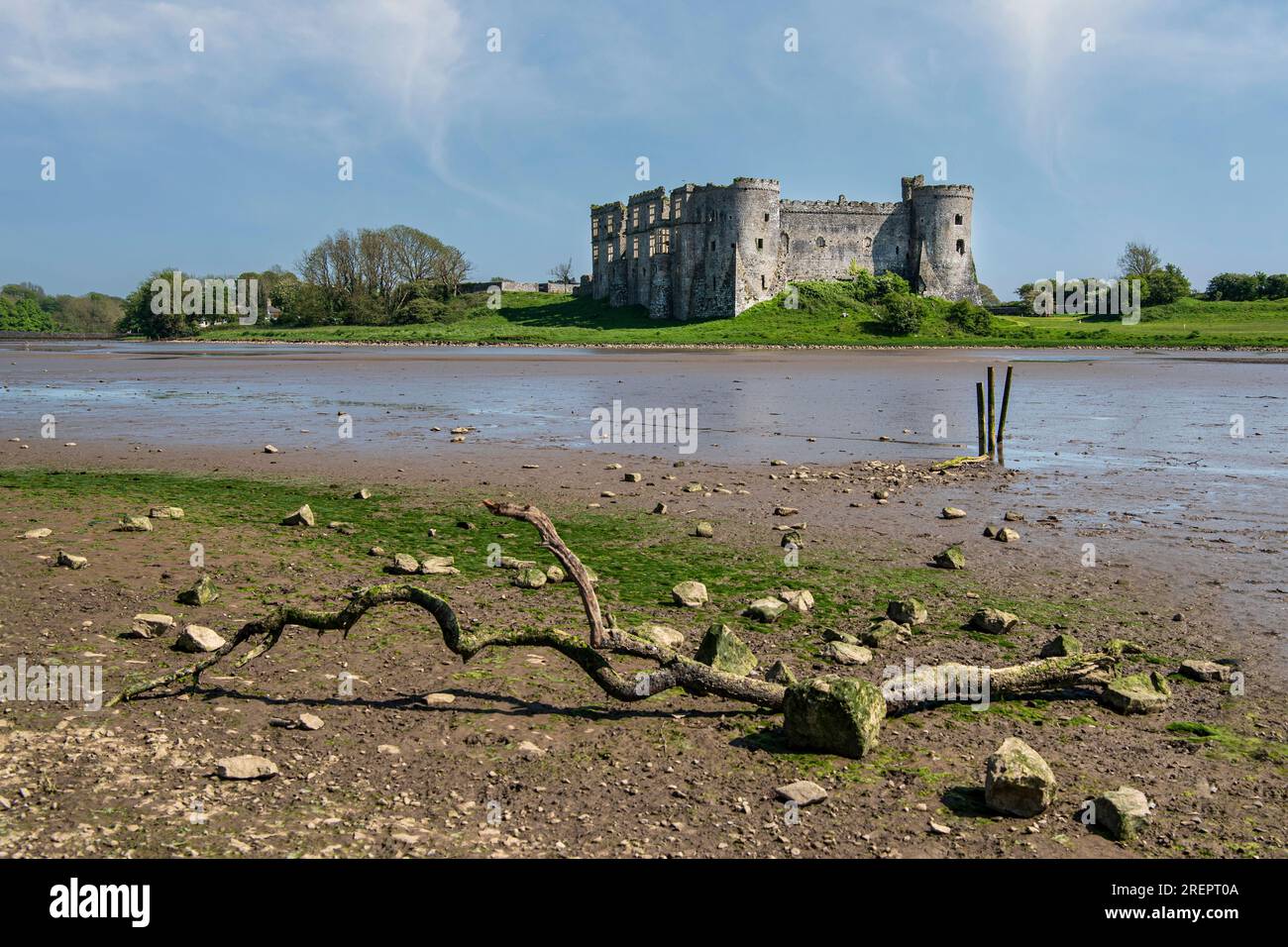 Carew Castle Stockfoto