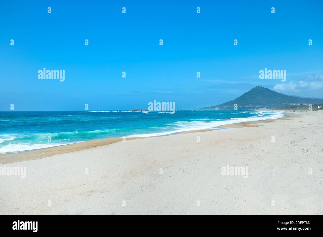 Praia de Moledo, Portugal Stockfoto