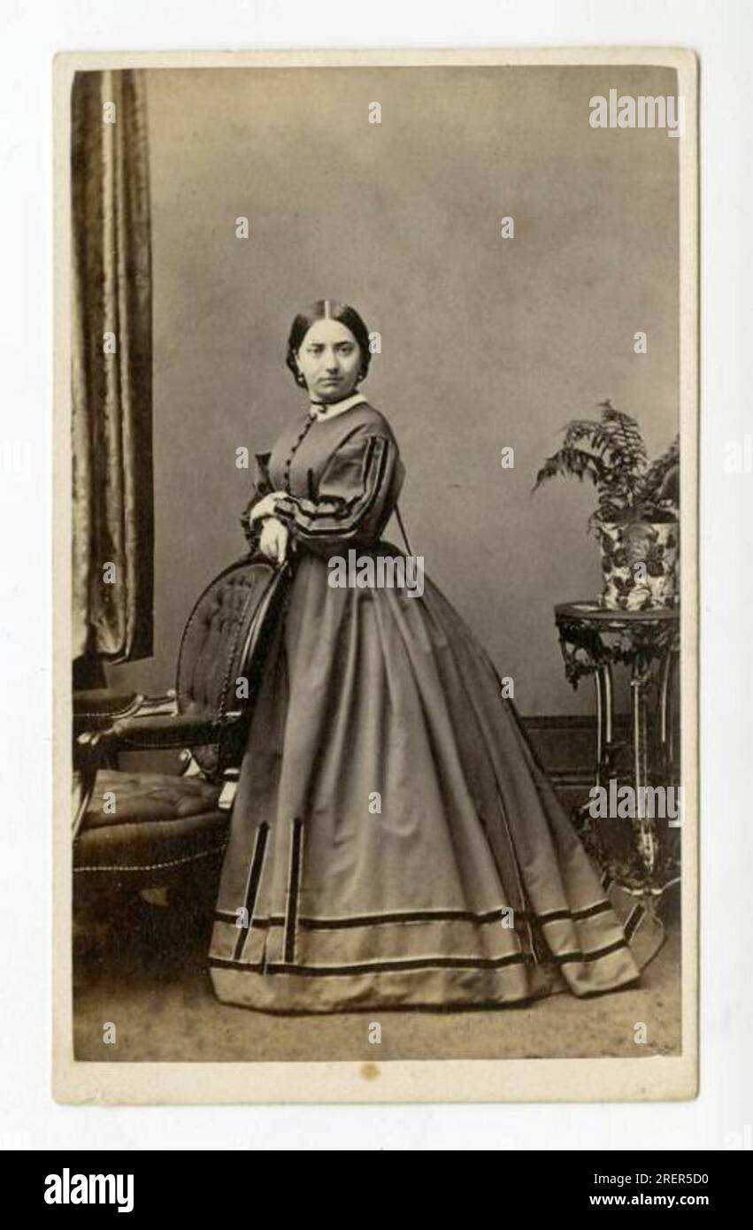 Vorderseite des Fotos - George Washington Wilson - ABDMS018059 1863 von George Washington Wilson Stockfoto