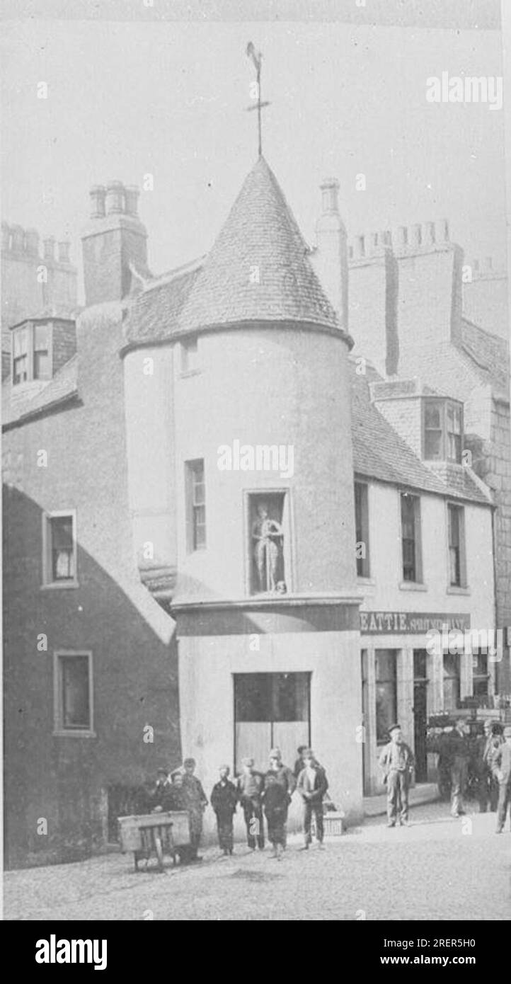 Wallace Tower - George Washington Wilson 1870er von George Washington Wilson Stockfoto