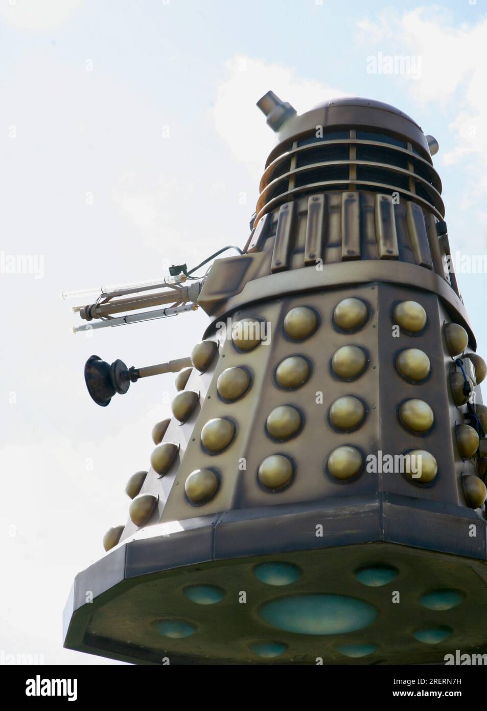 Ein Cyborg-Alien aus der BBC-TV-Serie Doctor Who Stockfoto