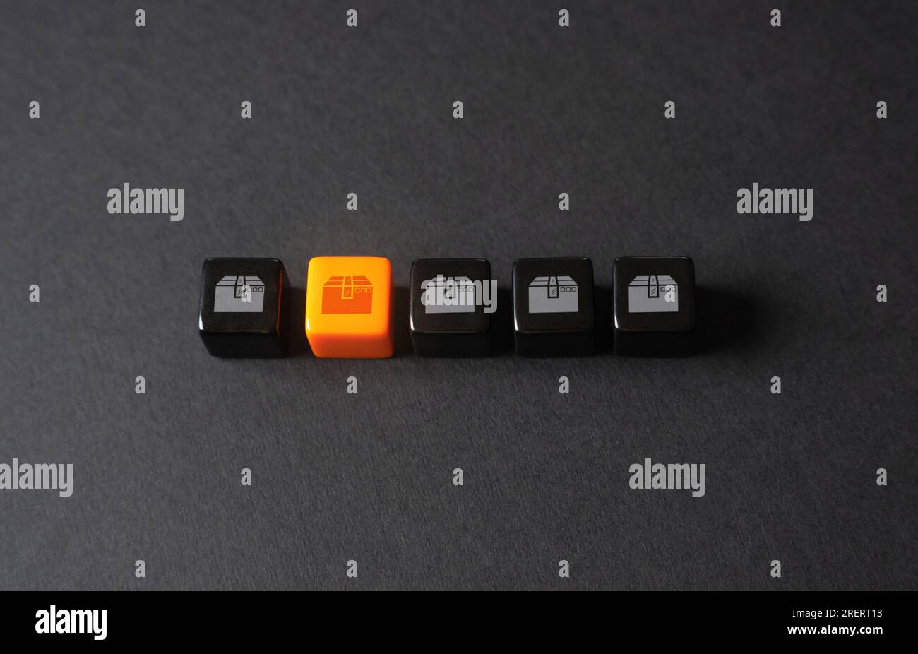 Das beste Produkt unter den analogen Produkten. Einkaufen und Handel. Günstige Angebote, Kundenbindungsprogramm. Marktplatz, der eine große Auswahl an Produ nutzt Stockfoto