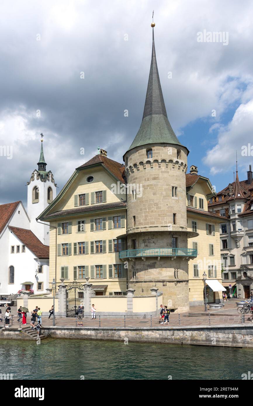 Kaufhaus Grieder, Stadt Luzern, Luzern, Schweiz Stockfoto