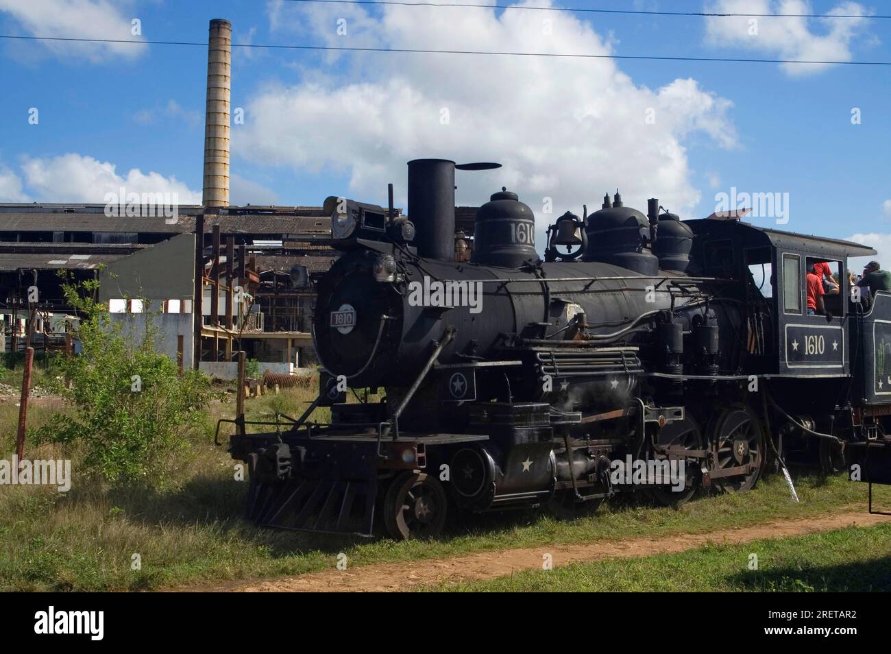 Historische Dampfeisenbahn, Jose Smith Comas, Kuba Stockfoto