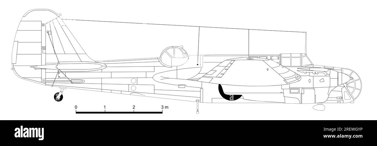 Tupolev SB 2M-103 Stockfoto