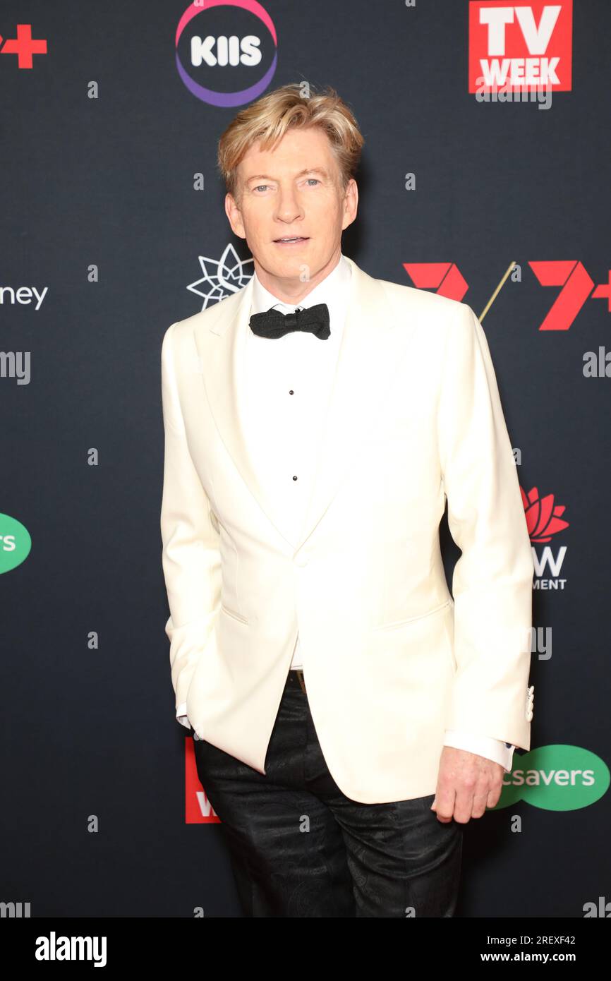 Sydney, Australien. 30. Juli 2023 David Wenham kommt auf dem roten Teppich für die TV WEEK Logie Awards im Star Sydney, Pyrmont St Pyrmont 80. Kredit: Richard Milnes/Alamy Live News Stockfoto