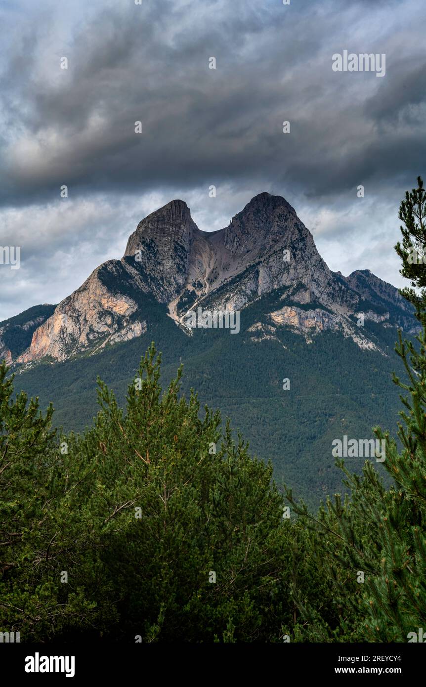 Pedraforca, Bergueda, Katalonien, Spanien Stockfoto