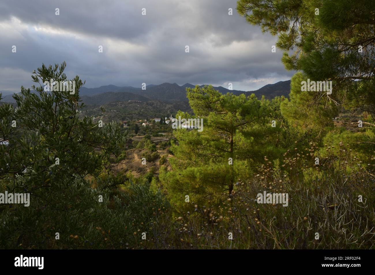 Ora Dorf, Zypern. Stockfoto