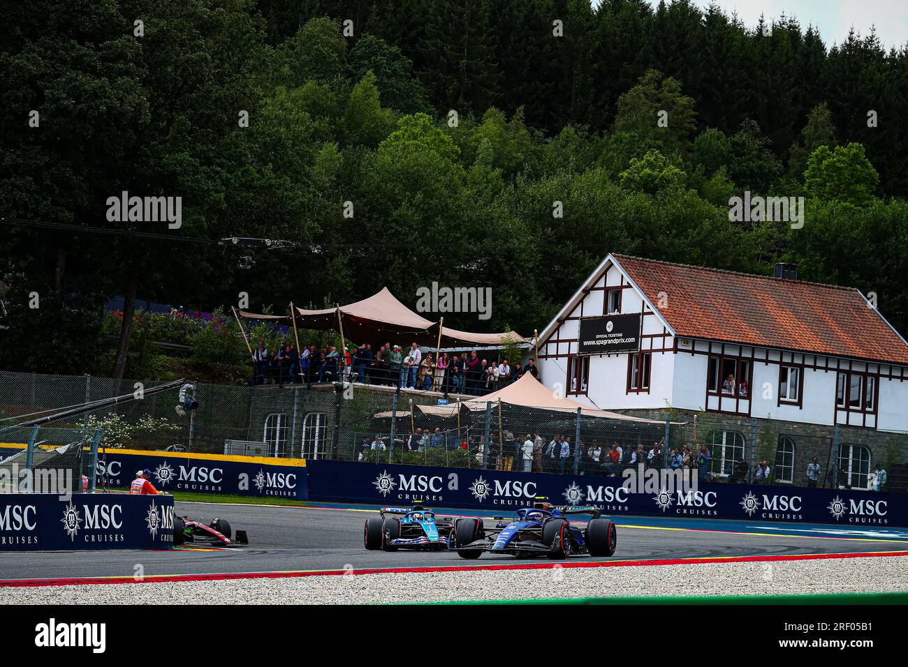 #02 Logan SarSergeant, (USA) Williams Mercedes während der belgischen GP, Spa-Francorchamps 27-30. Juli 2023 Formel 1 Weltmeisterschaft 2023. Stockfoto