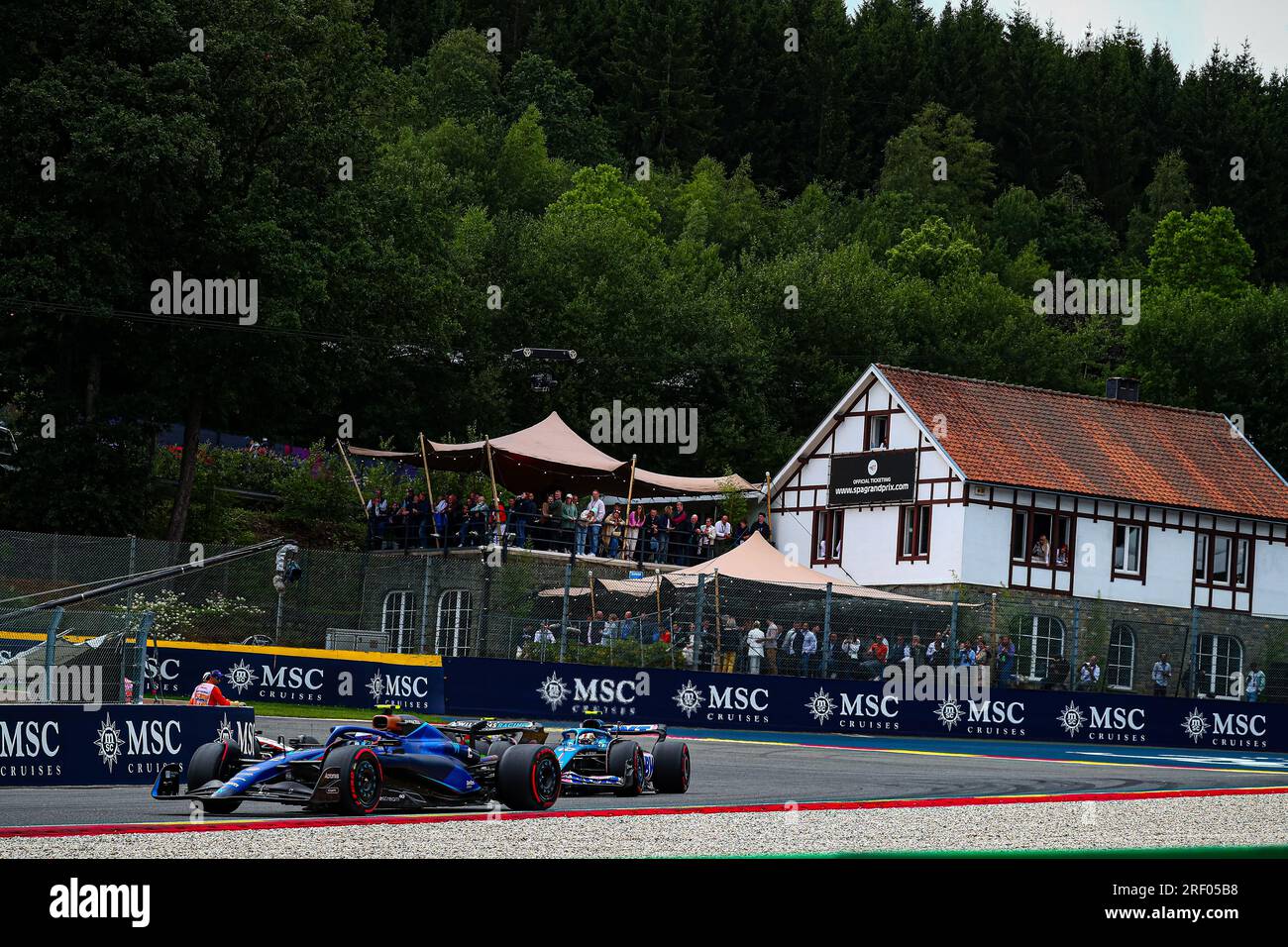 #02 Logan SarSergeant, (USA) Williams Mercedes während der belgischen GP, Spa-Francorchamps 27-30. Juli 2023 Formel 1 Weltmeisterschaft 2023. Stockfoto