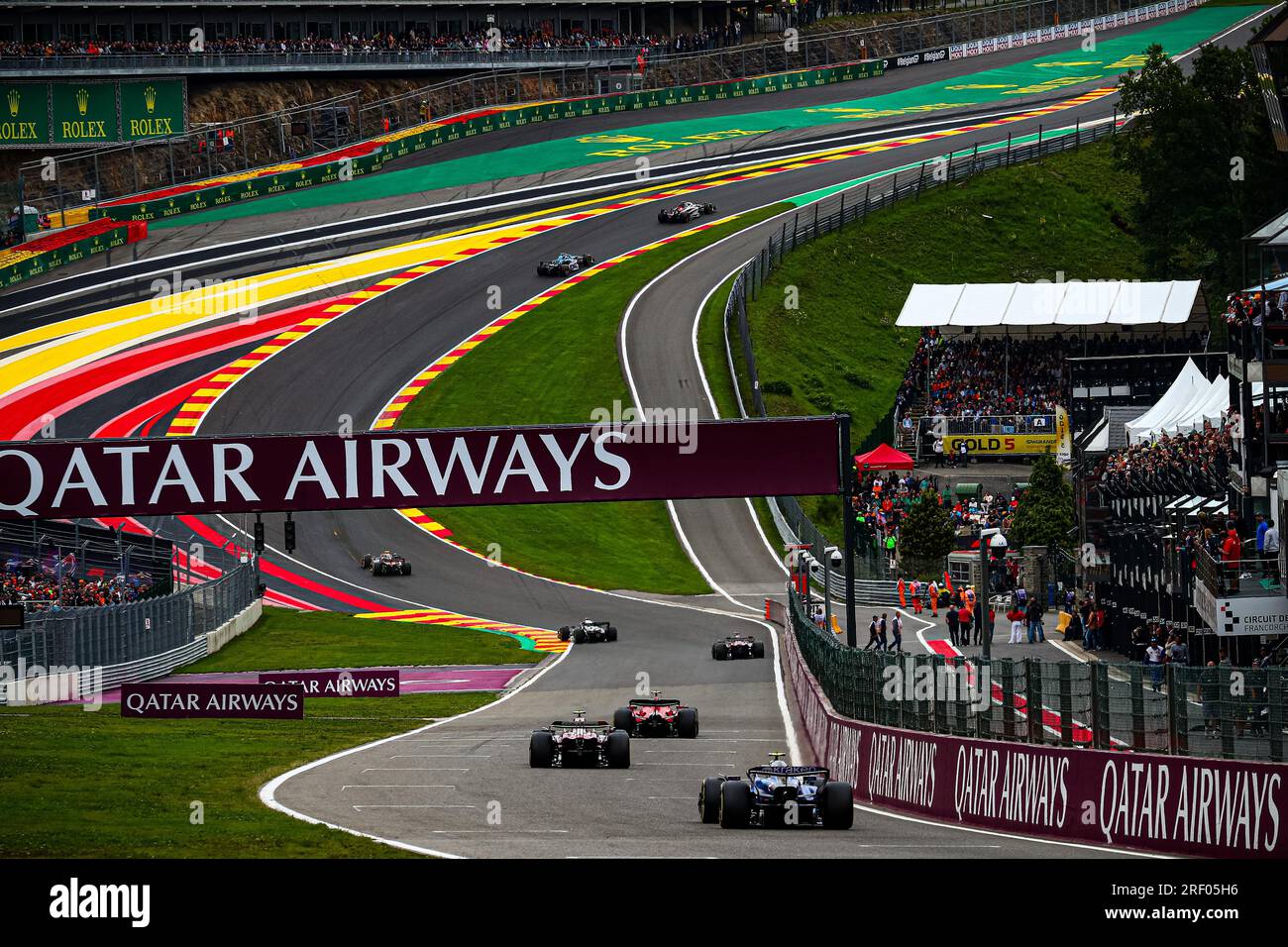 #02 Logan SarSergeant, (USA) Williams Mercedes während der belgischen GP, Spa-Francorchamps 27-30. Juli 2023 Formel 1 Weltmeisterschaft 2023. Stockfoto