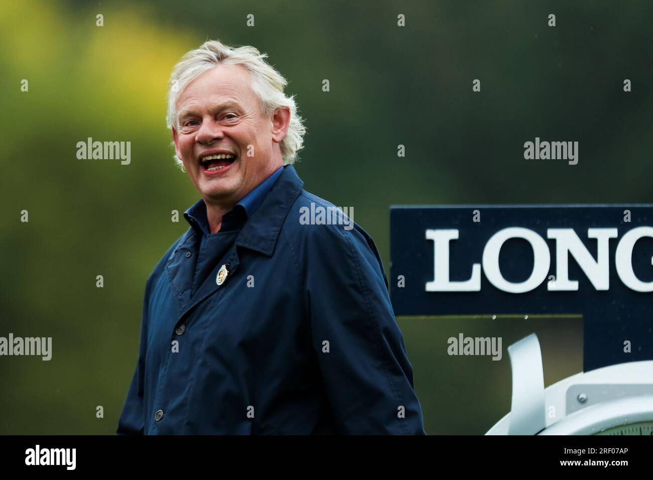 Hassocks, Vereinigtes Königreich, 30. Juli 2023. Martin Clunes bei der Longines Royal International Horse Show. Kredit: Rhianna Chadwick/Alamy Live News Stockfoto