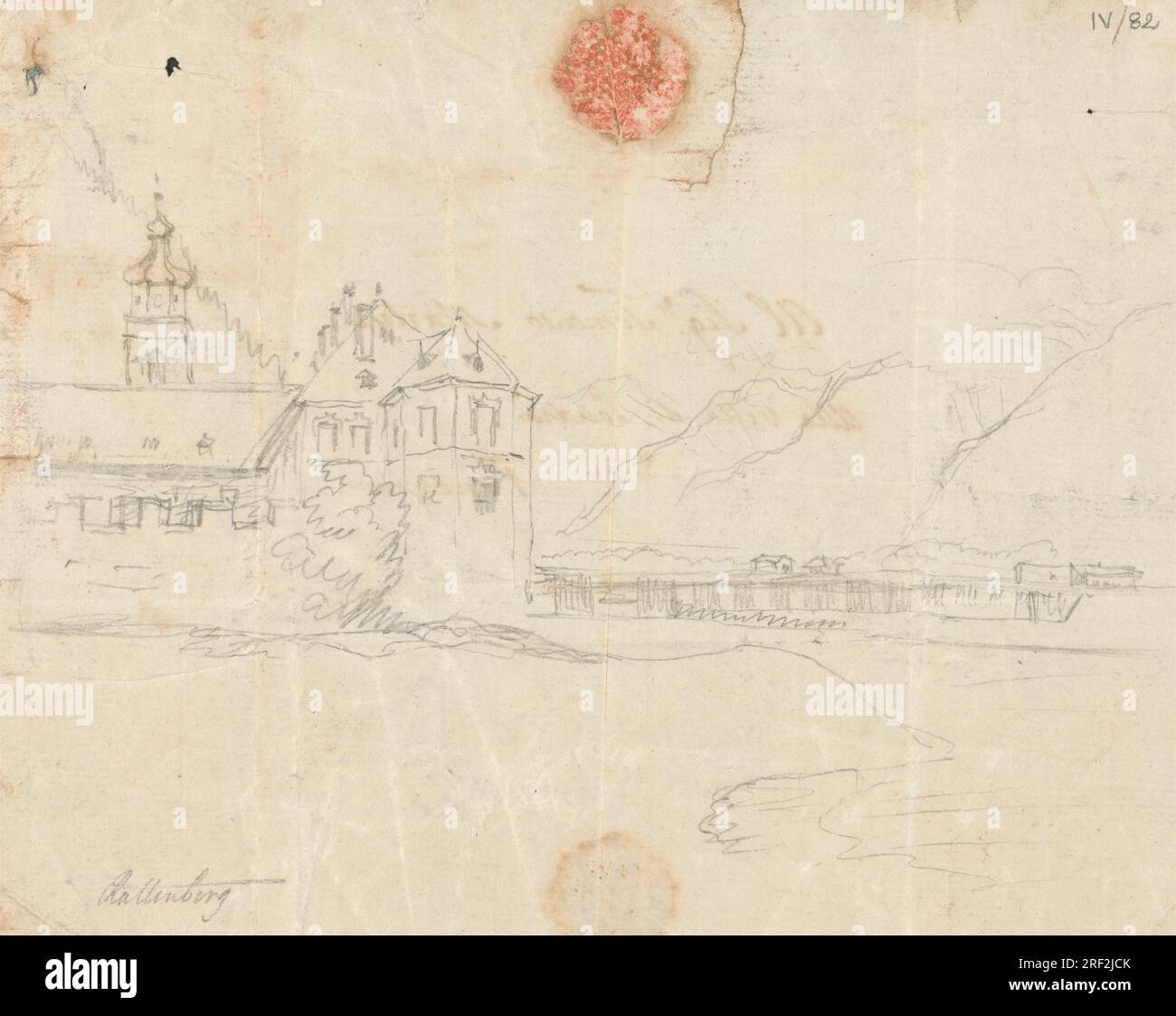 Rattenberg, Austraia, zwischen 1802 und 1804 von Robert Smirke Stockfoto