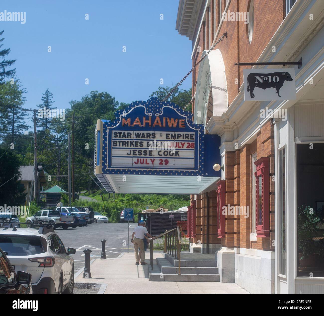 Mahaiwe Performing Arts Center im Ferienort Great Barrington, Massachusetts Stockfoto