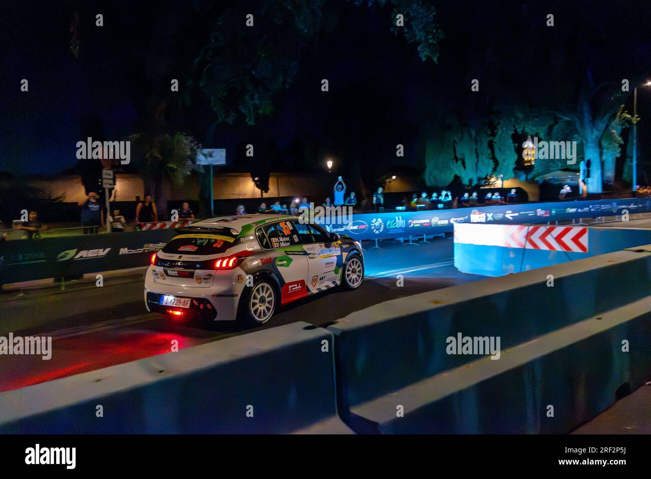 fia-rallye-Rallye della capitale Stockfoto