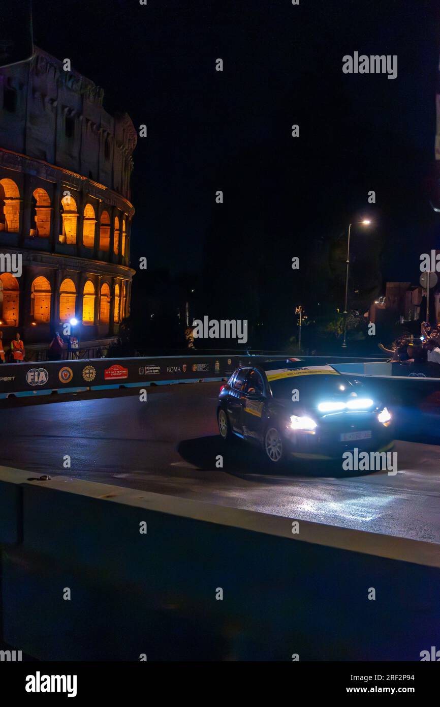 fia-rallye-Rallye della capitale Stockfoto