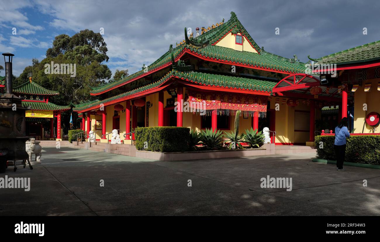 Buddhismus und Taoismus in Australien, Kwan Yin Buddhist Temple, Canley Vale, Sydney Stockfoto