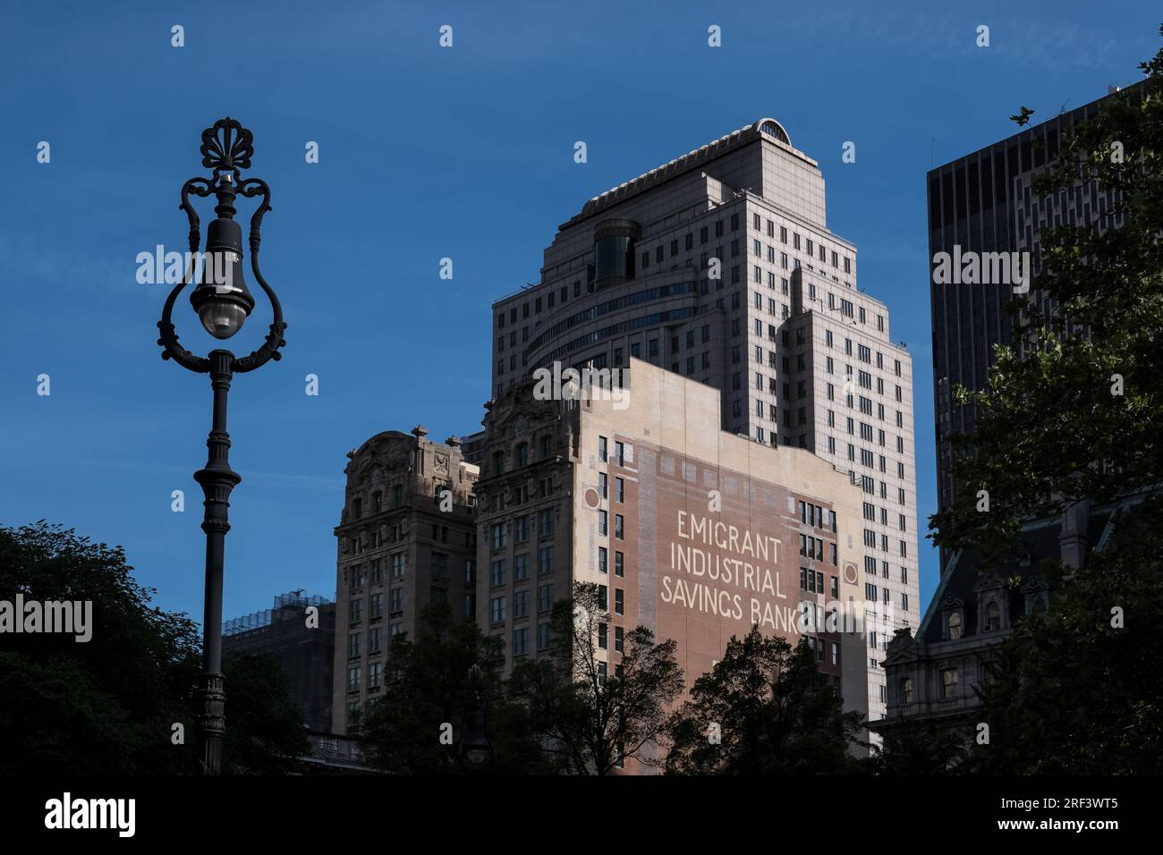 Blick auf Lower Manhattan, den südlichsten Teil von Manhattan, den zentralen Bezirk für Geschäfte, Kultur und Regierung in New York City Stockfoto Blick auf Lower Manhattan, den südlichsten Teil von Manhattan, den zentralen Bezirk für Geschäfte, Kultur und Regierung in New York City Stockfoto