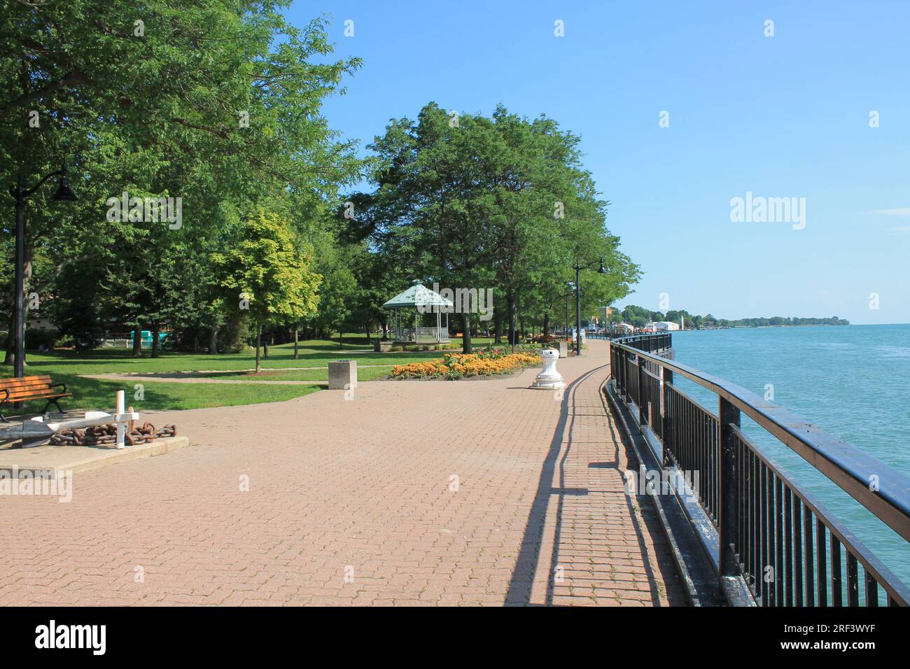 Kanada Über 60 Erholungsidee...Fort Malden, Windsor, Ontario Stockfoto