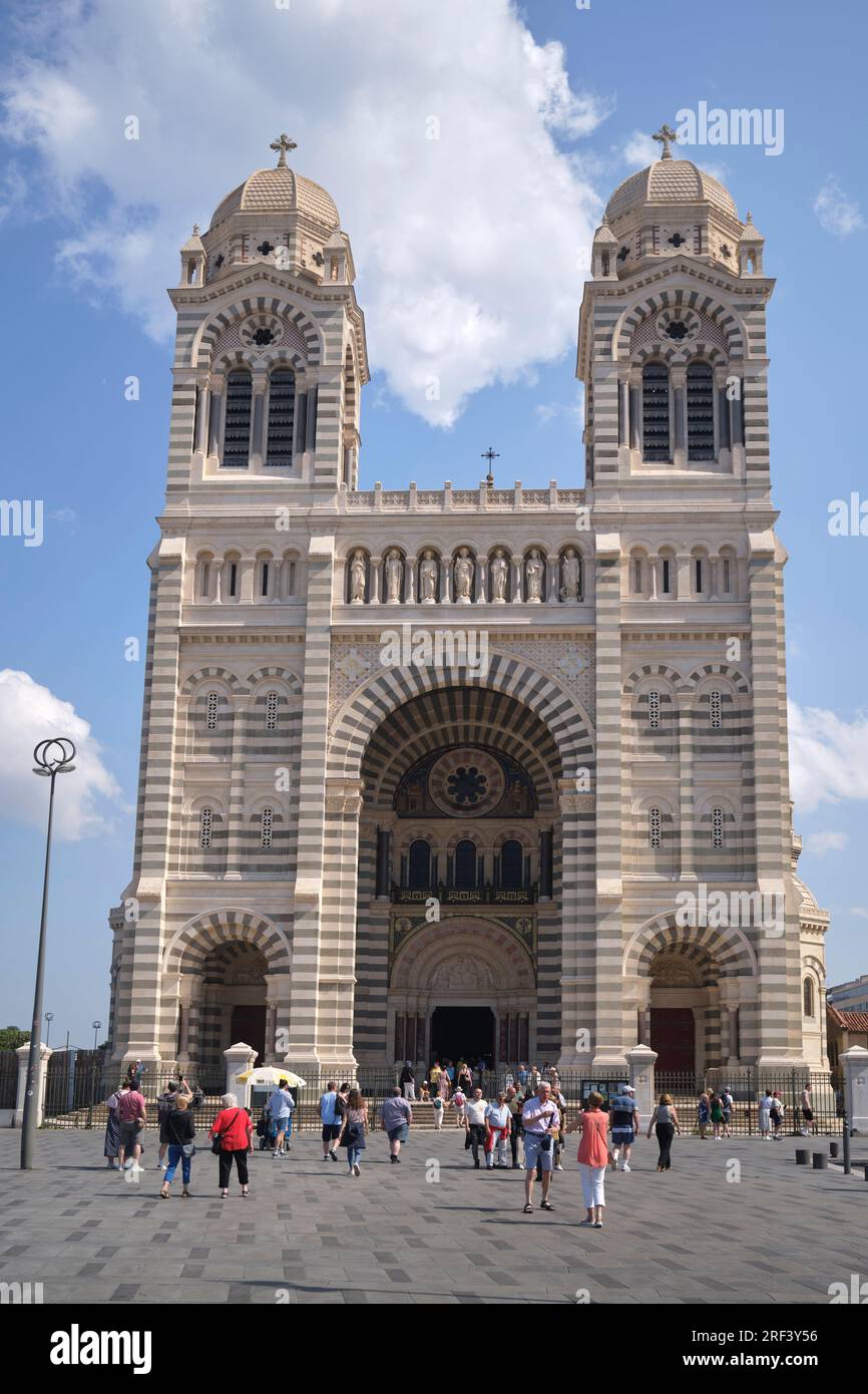 Hauptkathedrale in Marseille, Frankreich Stockfoto