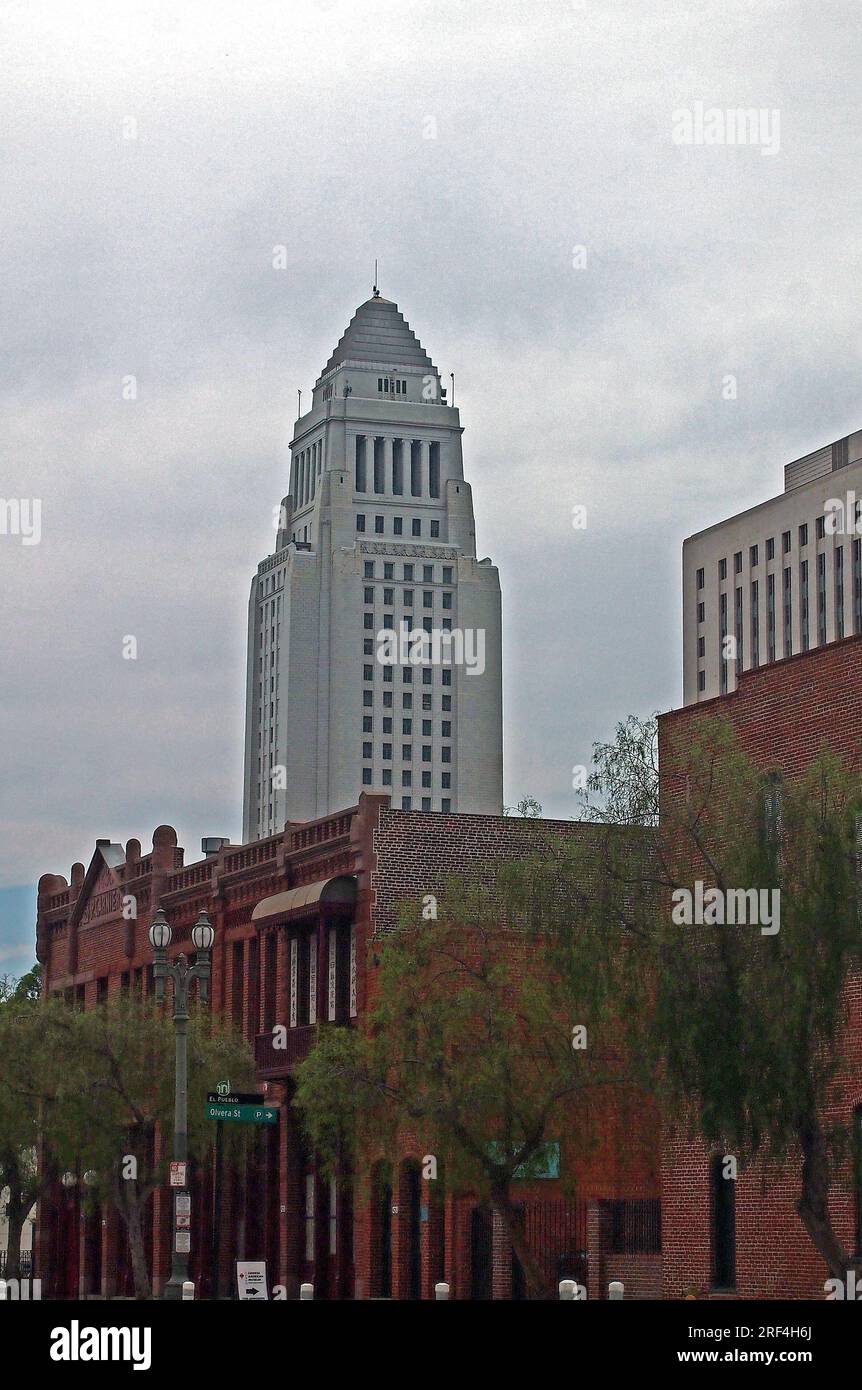 Downtown, Los Angeles, Gebäude, Kalifornien Stockfoto