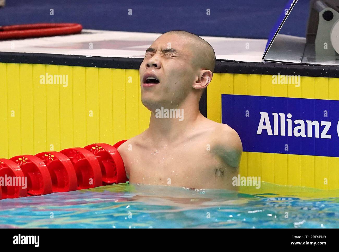 Der chinesische Guo Jincheng gewann am ersten Tag der Para Swimming