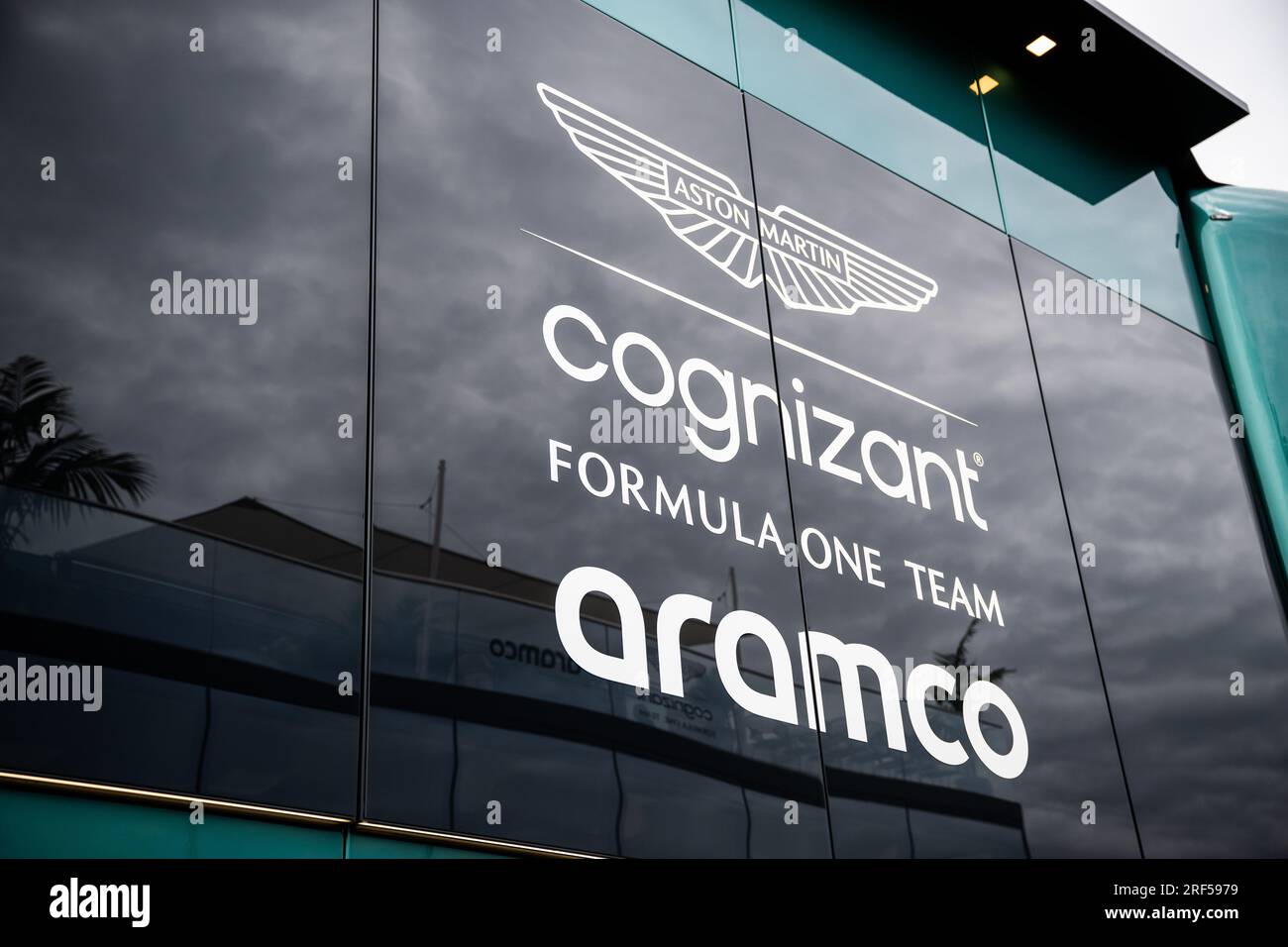 Silverstone, Großbritannien - Freitag, 7. Juli 2023 - FORMEL 1 ARAMCO BRITISH GRAND PRIX 2023 - ASTON MARTIN F1 TEAM Stockfoto