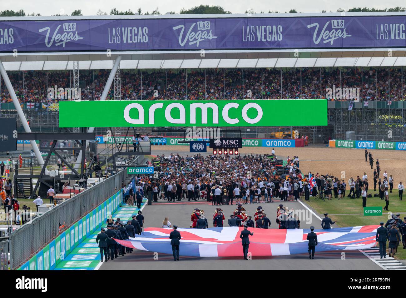 Silverstone, Großbritannien - Freitag, 7. Juli 2023 - FORMEL 1 ARAMCO GROSSEN PREIS VON GROSSBRITANNIEN 2023 Stockfoto