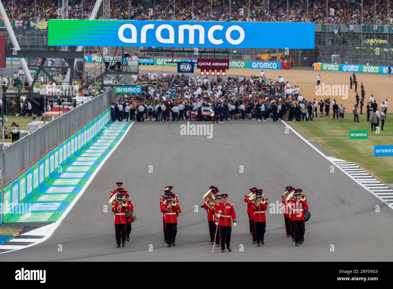 Silverstone, Großbritannien - Freitag, 7. Juli 2023 - FORMEL 1 ARAMCO GROSSEN PREIS VON GROSSBRITANNIEN 2023 Stockfoto