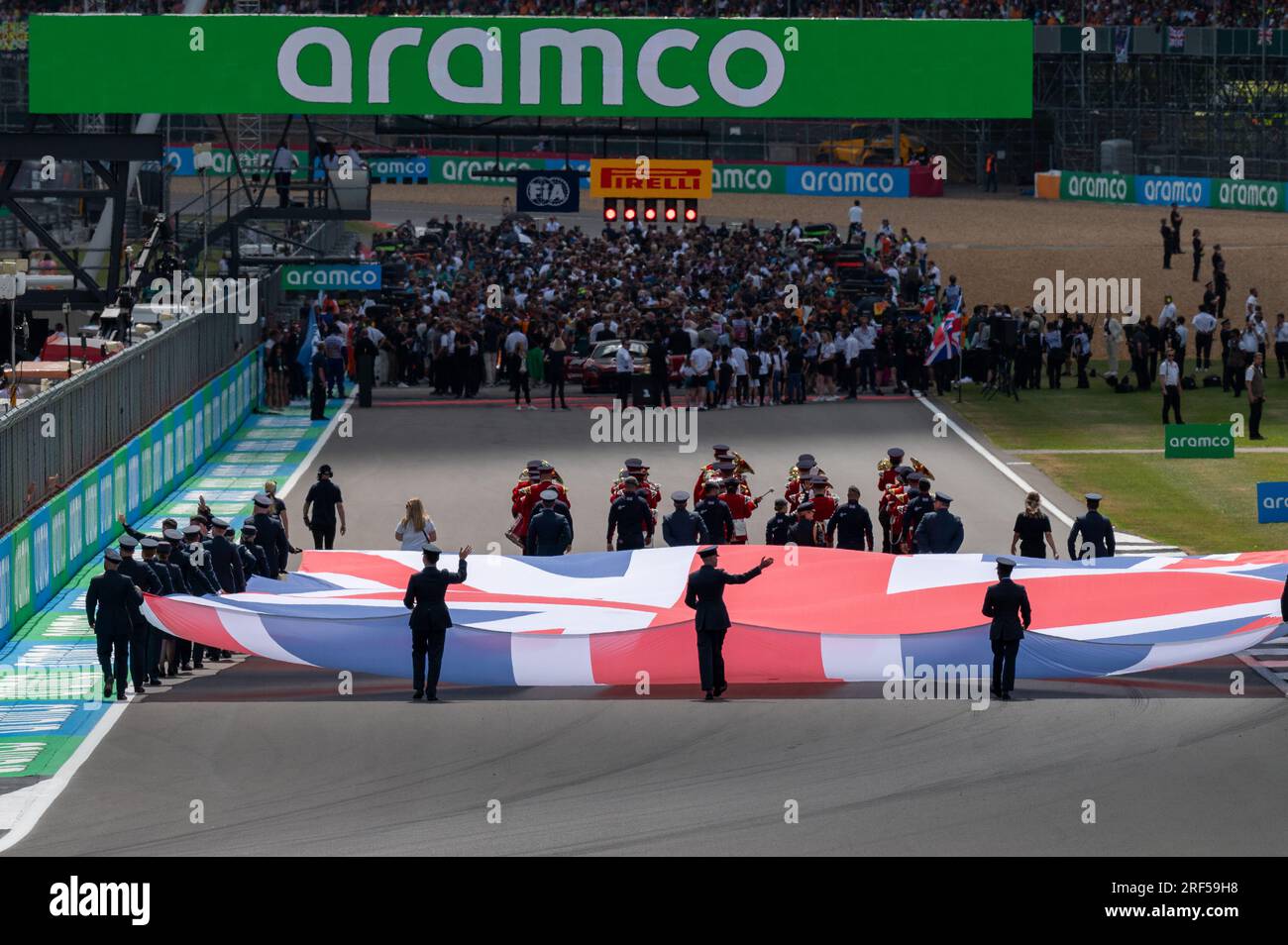 Silverstone, Großbritannien - Freitag, 7. Juli 2023 - FORMEL 1 ARAMCO GROSSEN PREIS VON GROSSBRITANNIEN 2023 Stockfoto