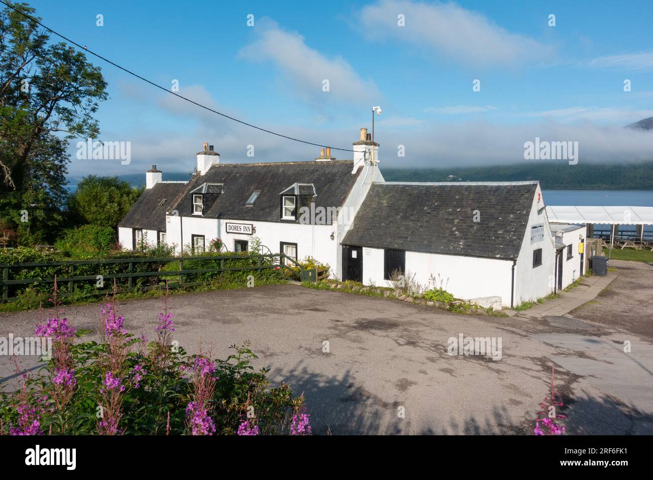 Dores Inn, Dores, Inverness, Loch Ness, Schottland, UK Stockfoto