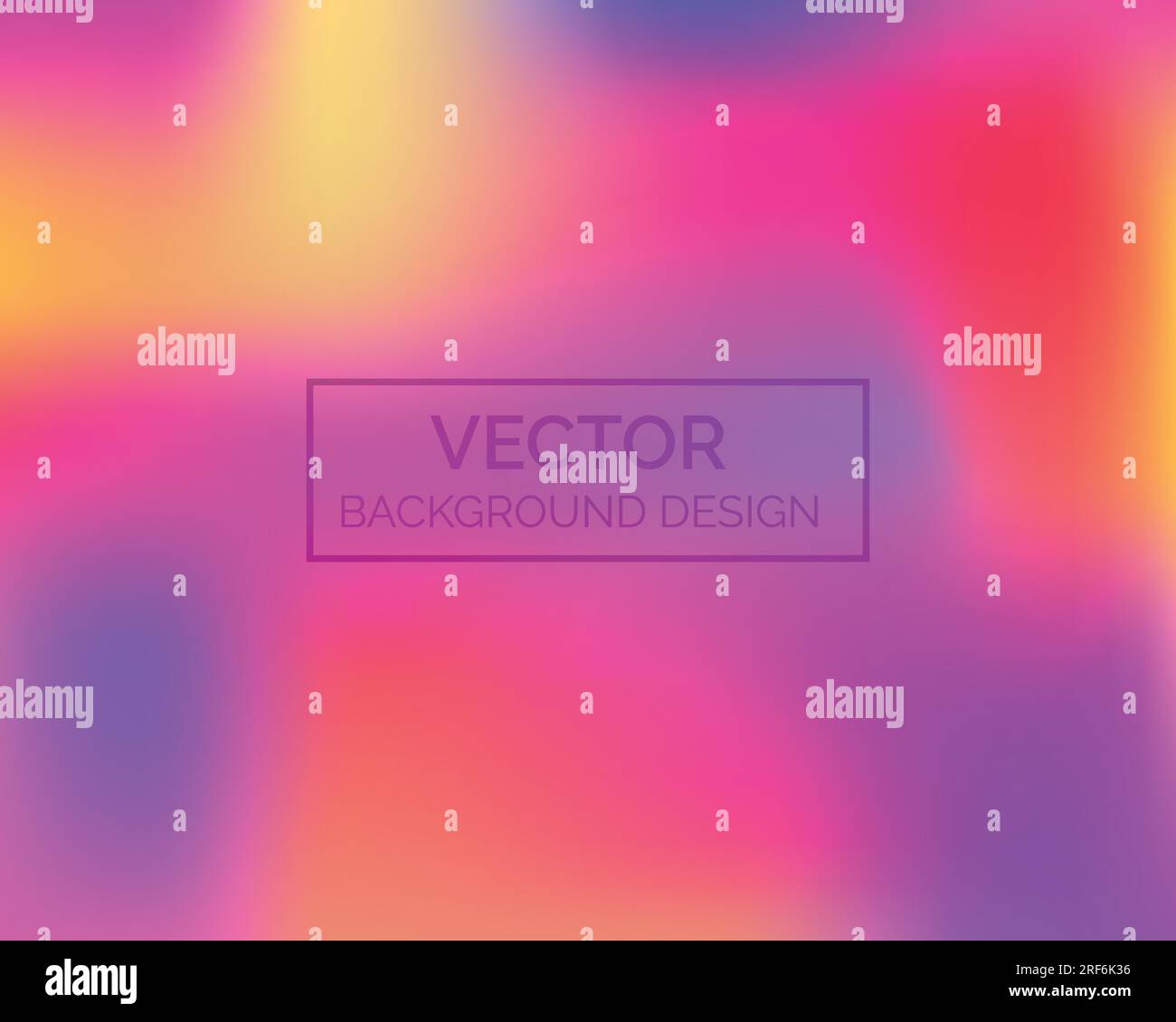 Grobkörniger Hintergrund Rosa, Blau, Gelb Einfache und saubere Farben für Cover und Tapeten Stock Vektor