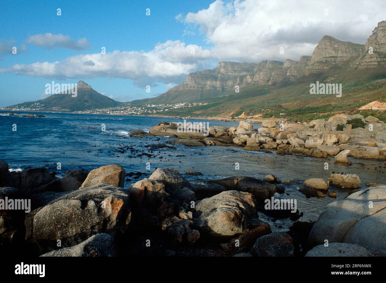 Küste und die zwölf Apostel, Kapstadt, Südafrika, zwölf Apostel Stockfoto