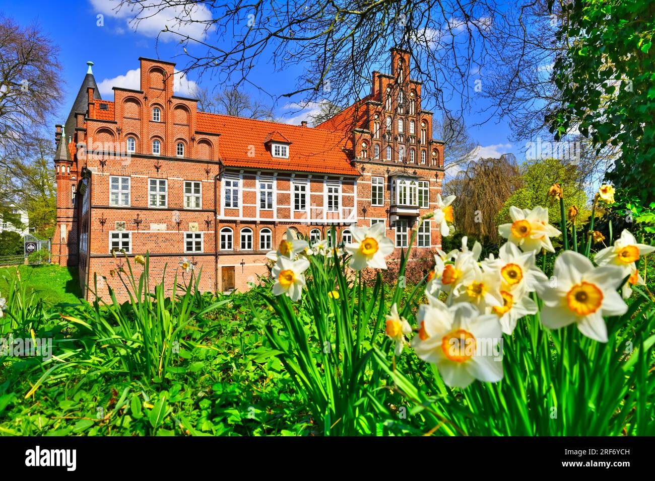 Schloss in Bergedorf, Hamburg, Deutschland Stockfoto