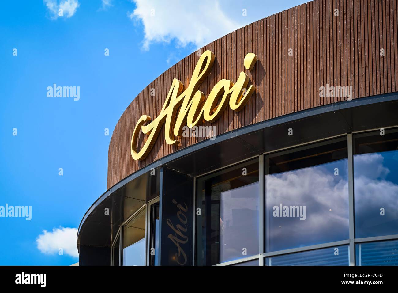 Restaurant Ahoi von TV-Koch Steffen Henssler in Scharbeutz, Schleswig-Holstein, Deutschland, Europa Stockfoto