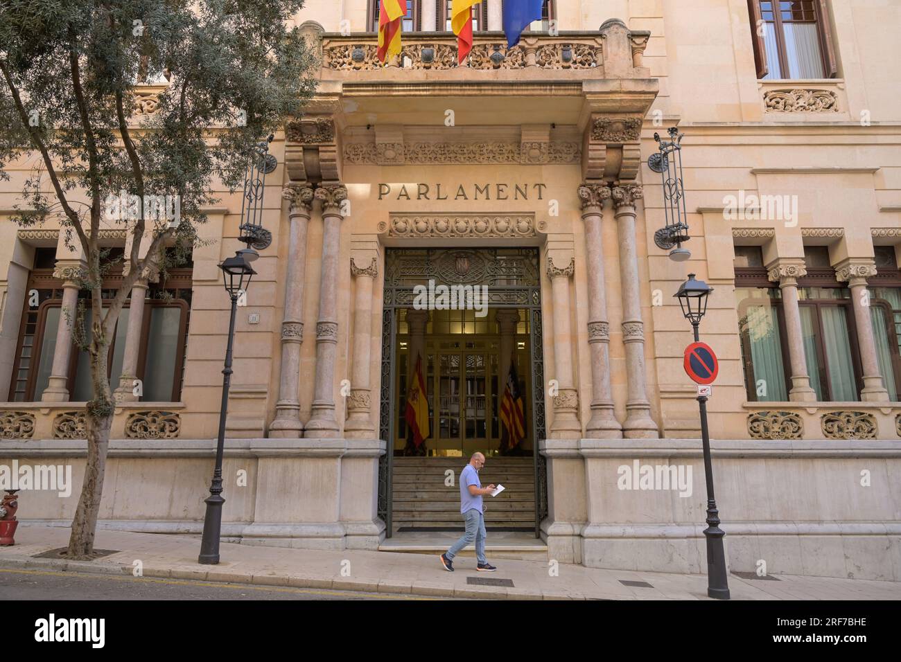 Parlament de les Illes Balears, Palma, Mallorca, Spanien Stockfoto