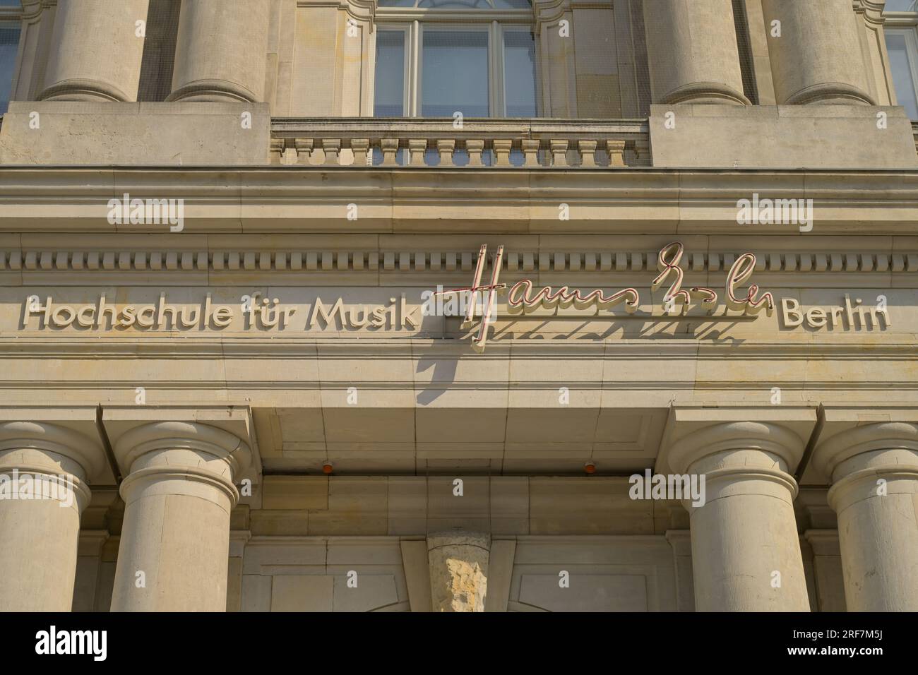 Hochschule für Musik, Hanns Eisler, Schloßplatz, Mitte, Berlin, Deutschland *** Lokale Bildunterschrift *** , Berlin, Deutschland Stockfoto