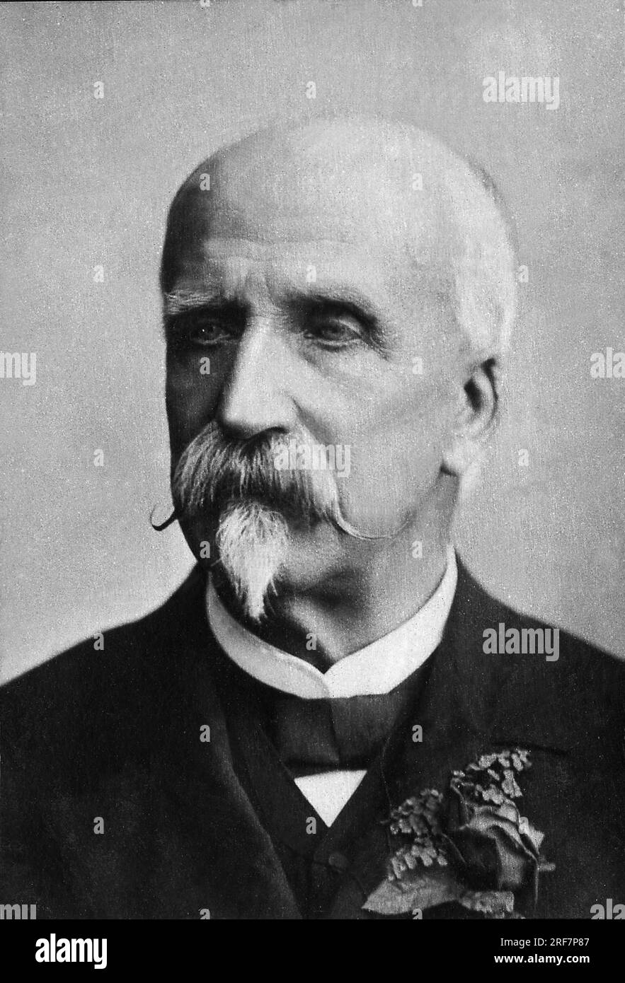 Portrait de Henri d'Orleans, duc d'Aumale (1822-1897), Militaire et homme politique. Stockfoto