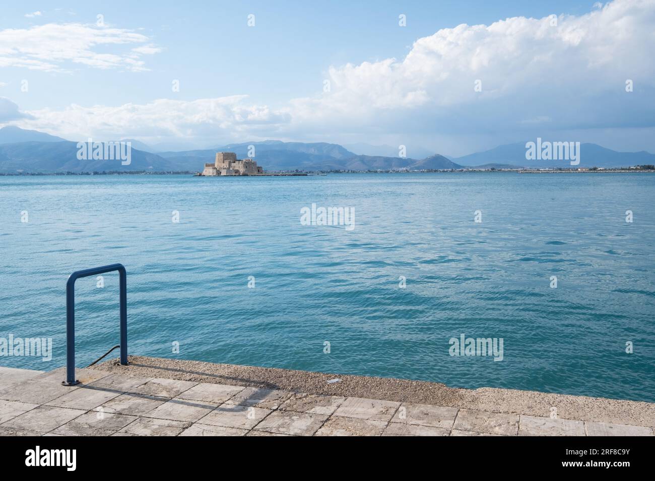 Festung Bourtzi, Nafplio, Griechenland Stockfoto