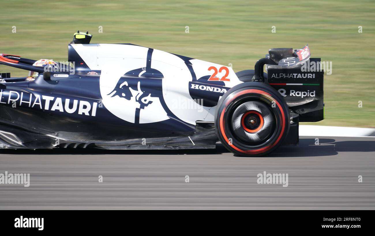 Formel 1 Aramco Britischer Grand Prix 2023 Silverstone Stockfoto