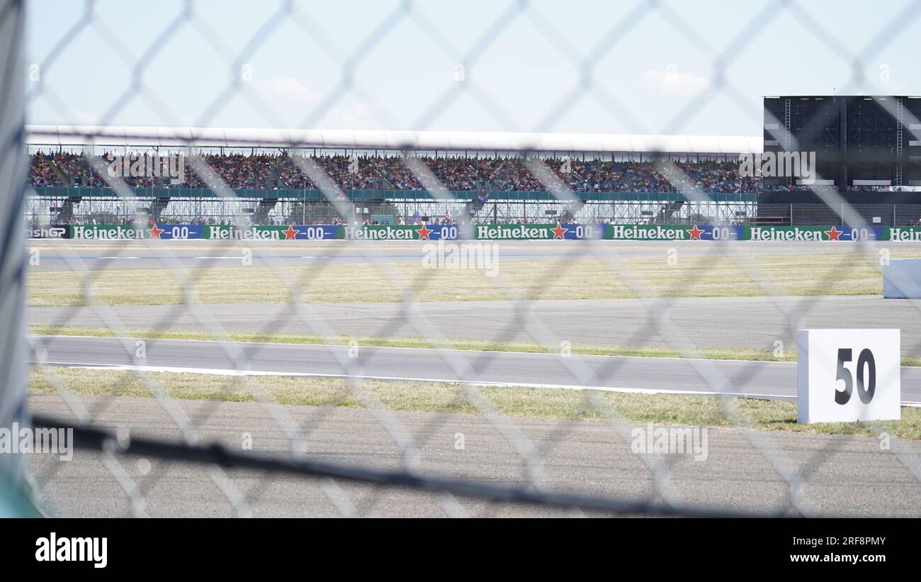 Formel 1 Aramco Britischer Grand Prix 2023 Silverstone Stockfoto