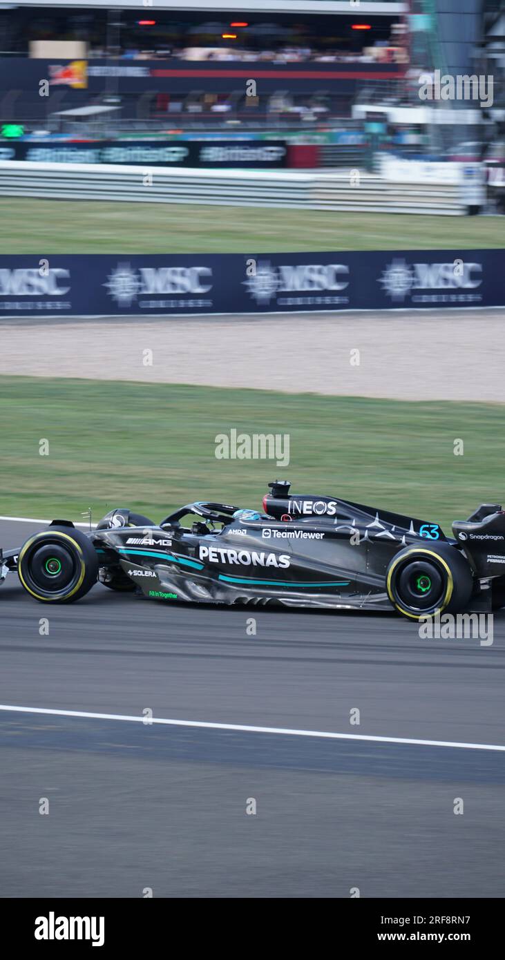 Formel 1 Aramco Britischer Grand Prix 2023 Silverstone Stockfoto