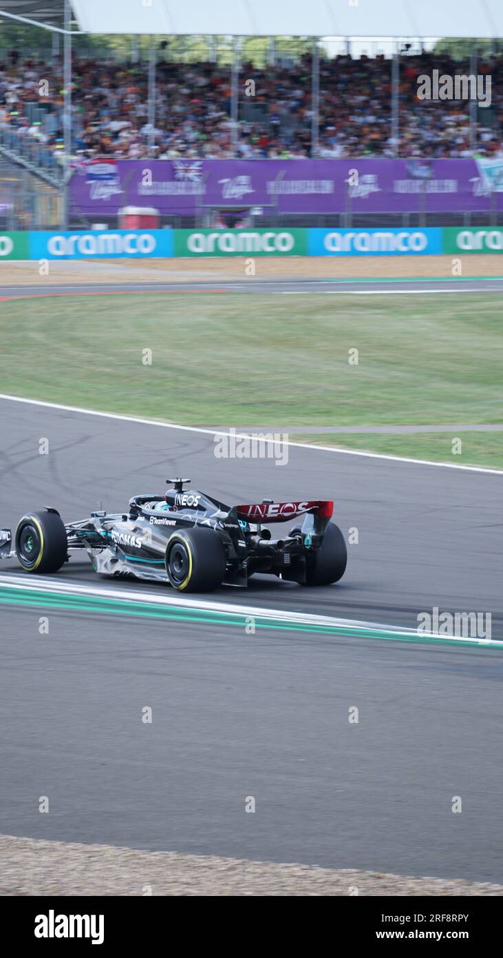Formel 1 Aramco Britischer Grand Prix 2023 Silverstone Stockfoto