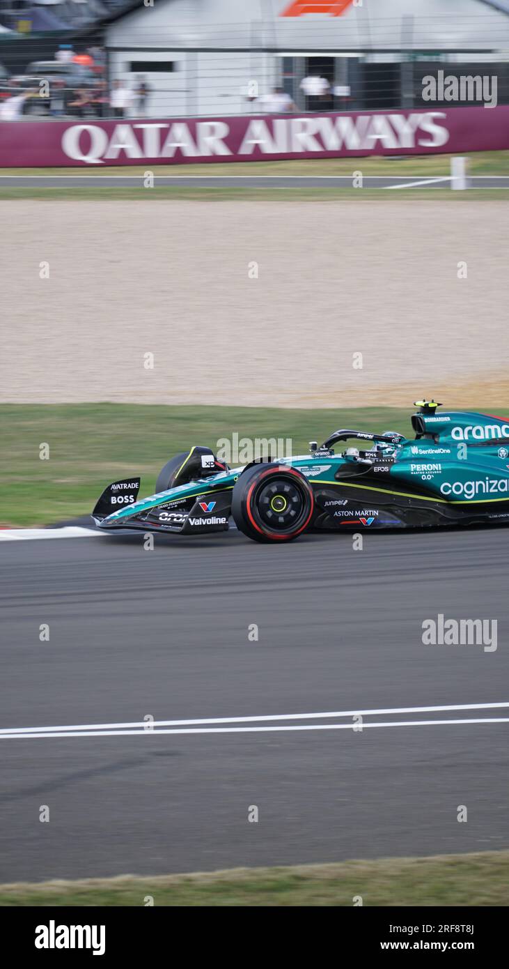 Formel 1 Aramco Britischer Grand Prix 2023 Silverstone Stockfoto