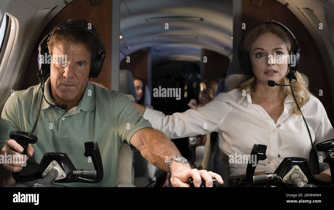 Auf einem Flügel und einem Gebet Stockfoto