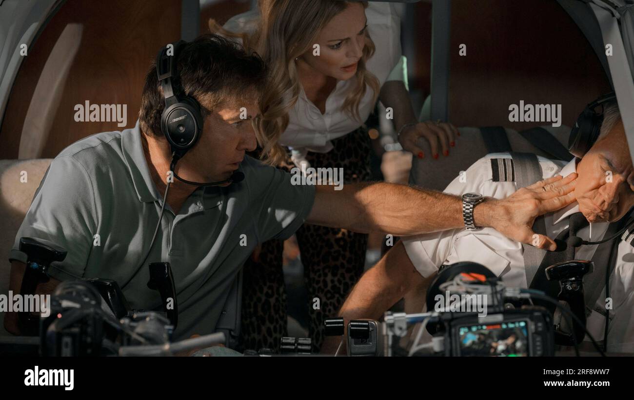 Auf einem Flügel und einem Gebet Dennis Quaid, Heather Graham & Wilbur Fitzgerald Stockfoto