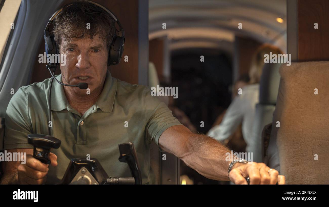 Auf einem Flügel und einem Gebet, Dennis Quaid Stockfoto