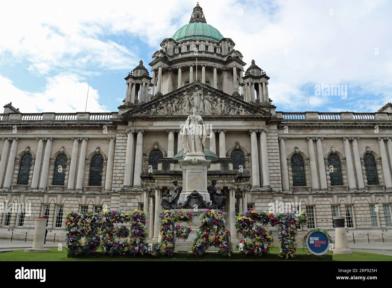 Der Belfast City Hall Stockfoto
