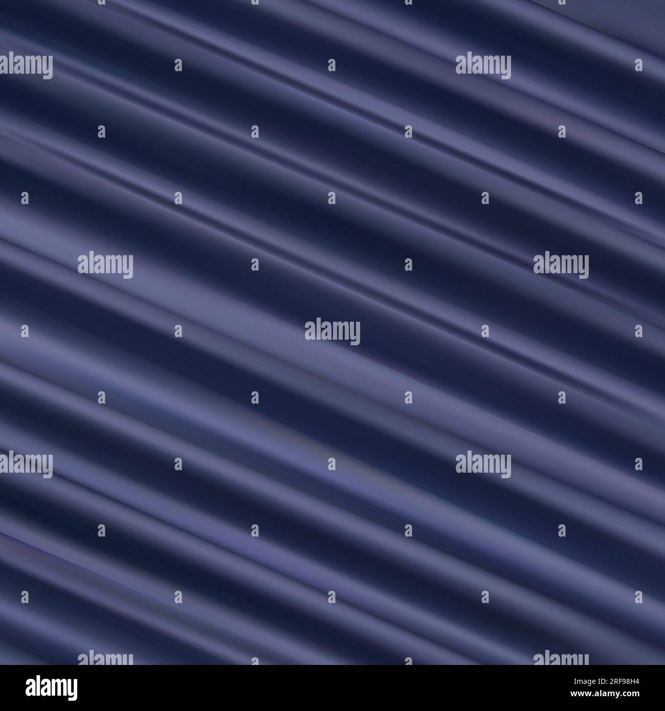 Luxuriöse Wellen mit dunkelblauem Samthintergrund. Textur des dunkelblauen Velourshintergrunds Stockfoto