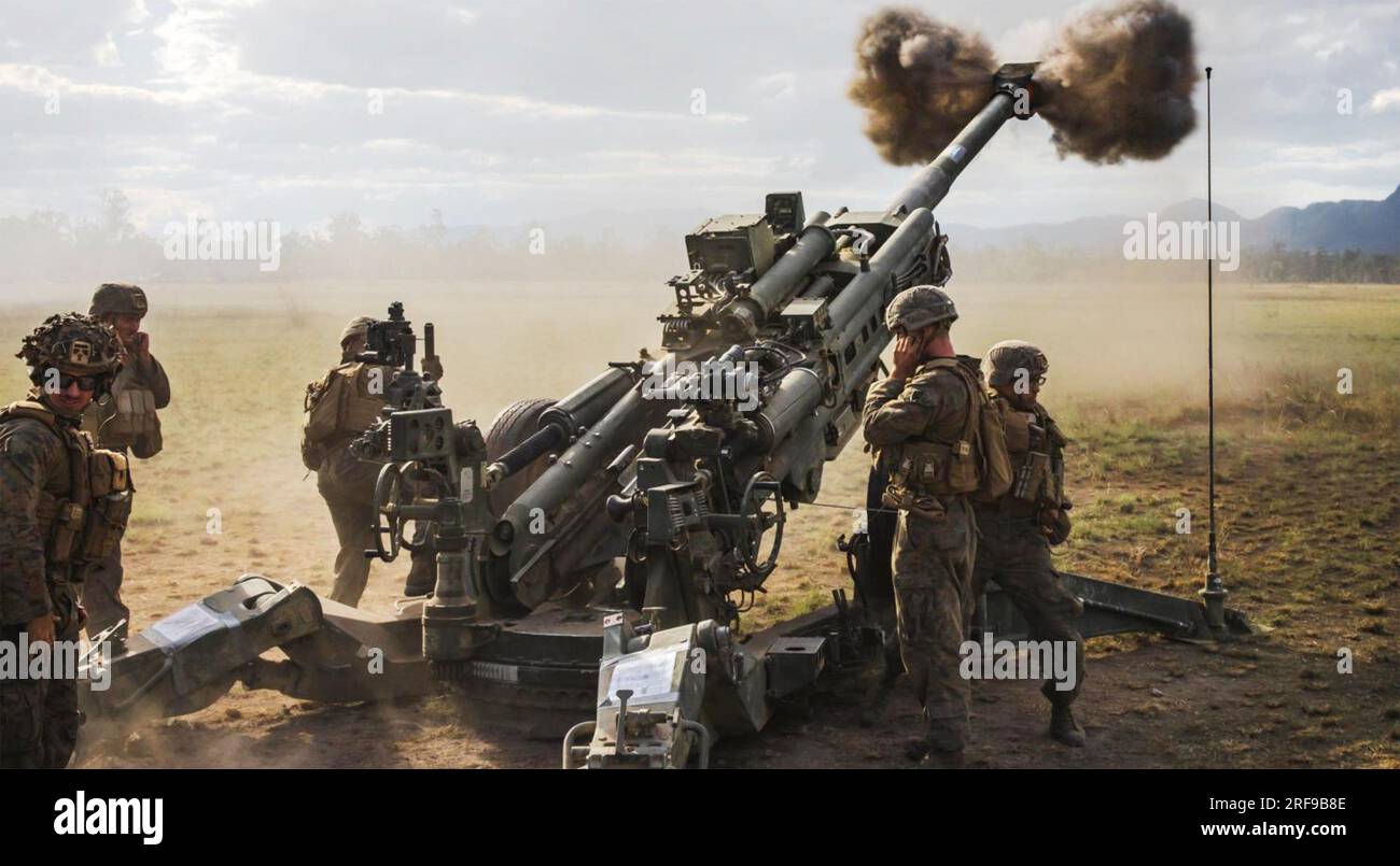 US MARINES Training in Australien 2023 .Foto: Australisches Verteidigungsministerium Stockfoto